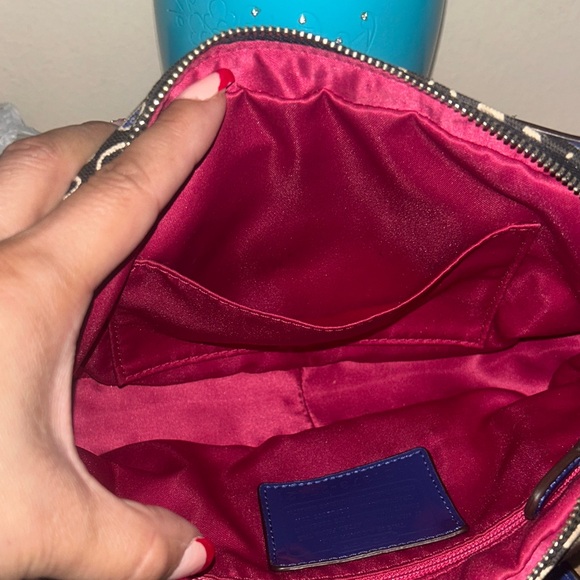 COACH POPPY Floral Scarf Print Flight Crossbody Bag - Picture 10 of 13